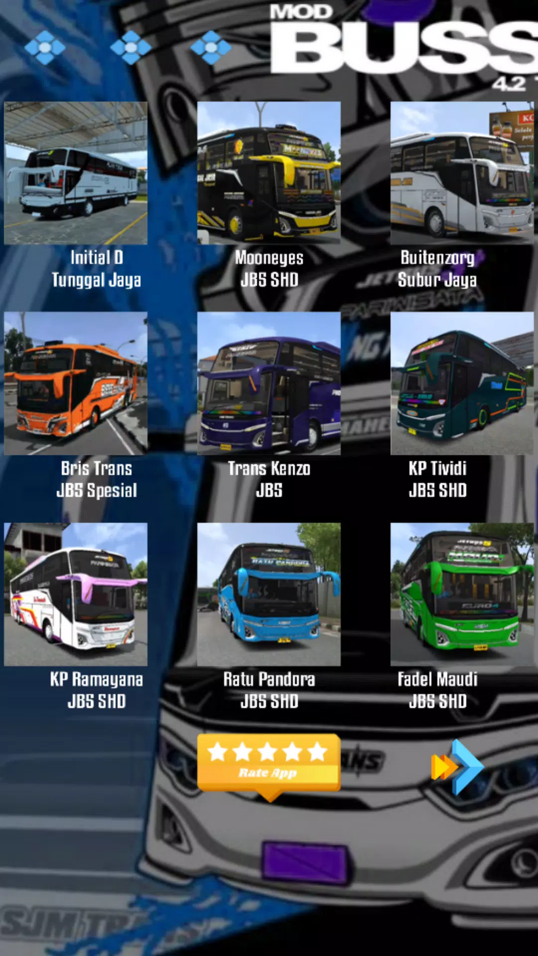 Mod Bussid 4.2 Terbaru ภาพหน้าจอ 2