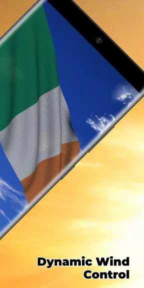 Ireland Flag Live Wallpaper Capture d'écran 1