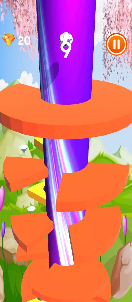 Tower Jumping ball Screenshot 2