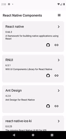 Expo & React Native components Ekran Görüntüsü 0