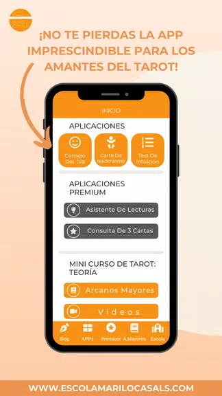 Curso Tarot Esc. Mariló Casals Tangkapan skrin 0