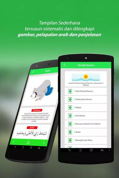 Tuntunan Sholat Lengkap +audio Zrzut ekranu 1