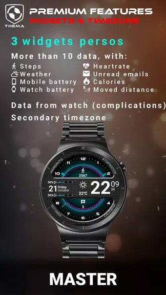 Master Watch Face Zrzut ekranu 3