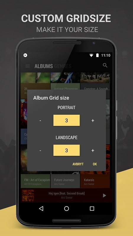 BlackPlayer EX Music Player Schermafbeelding 2