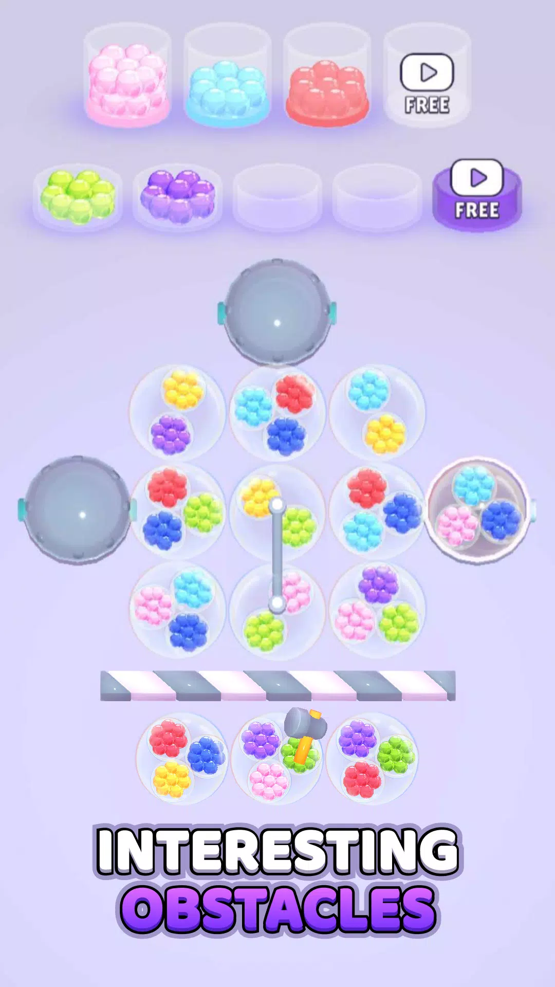 Bubble Balls Jam 3D ဖန်သားပြင်ဓာတ်ပုံ 1