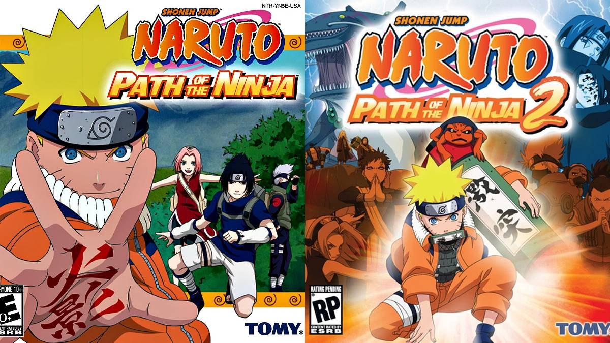 Naruto: Pfad der Ninja -Seriespiele enthüllt