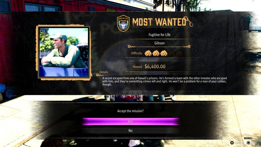 Skrin Bounty Untuk Mendapatkan Dana Cepat Dalam Seperti Naga: Pirate Yakuza di Hawaii