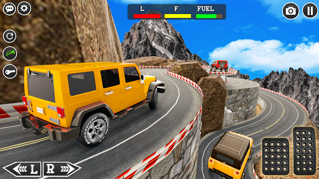 4x4 Mountain Climb Car Games स्क्रीनशॉट 0