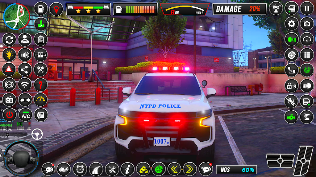 Police Car Chase: Car Games 3D Schermafbeelding 0