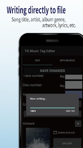 TK Music Tag Editor Скриншот 1