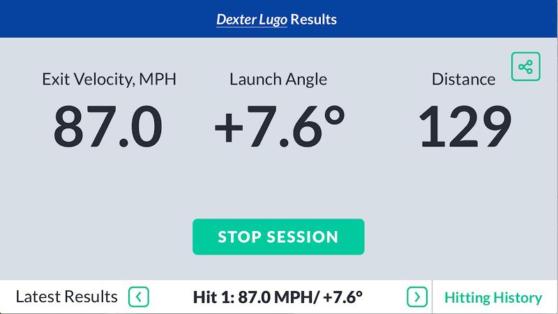 SmartPitch Speed Gun w Hitting Tangkapan skrin 1