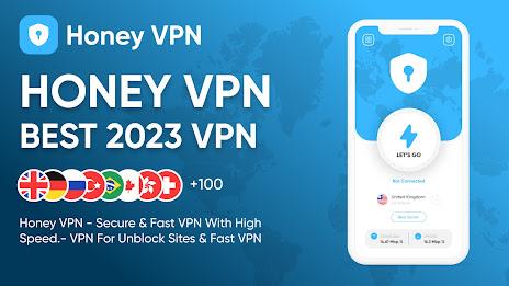 Honey VPN - Fast & Secure Tangkapan skrin 0