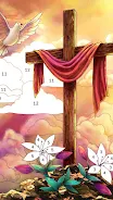 Bible Coloring Paint By Number Captura de tela 1