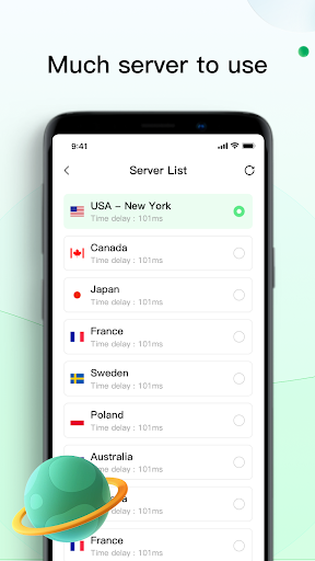 Flow VPN - Good and Nice Schermafbeelding 1