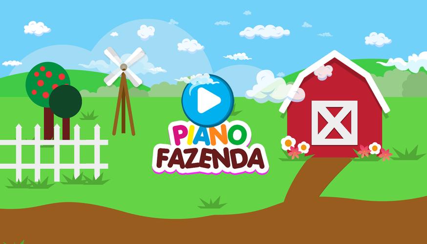 Schermata Infant piano with farm animals 0