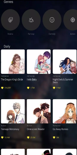 Asurascans - Manga Reader Art Captura de pantalla 1
