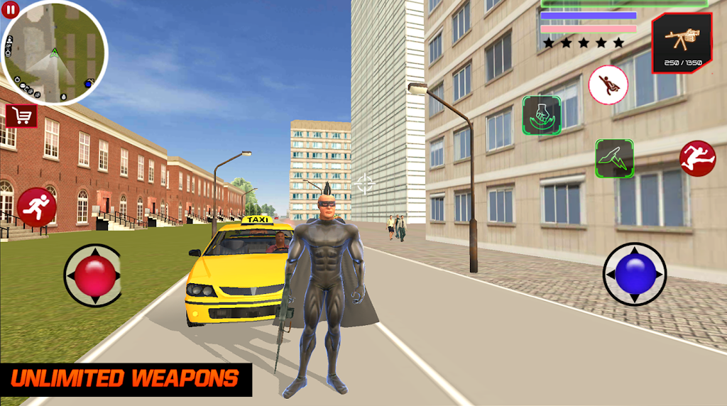 Super Hero Us Vice Town Gangst ภาพหน้าจอ 0