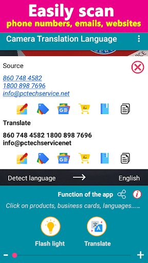Camera Translator - Live Translation App Captura de tela 1
