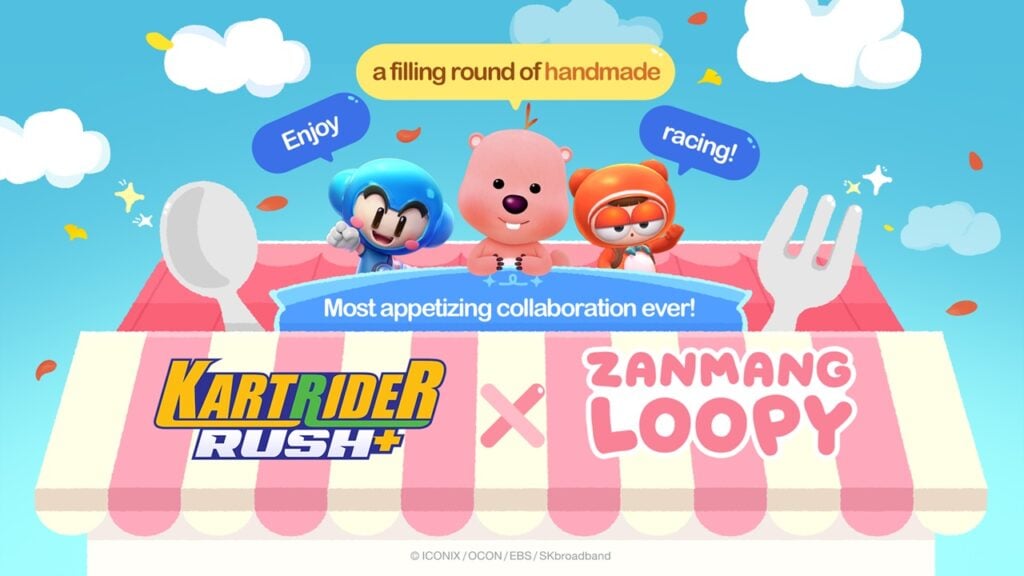 KartRider Rush+ x ZanMang Loopy est une collaboration amusante avec de nouveaux karts et 45 nouveaux articles !