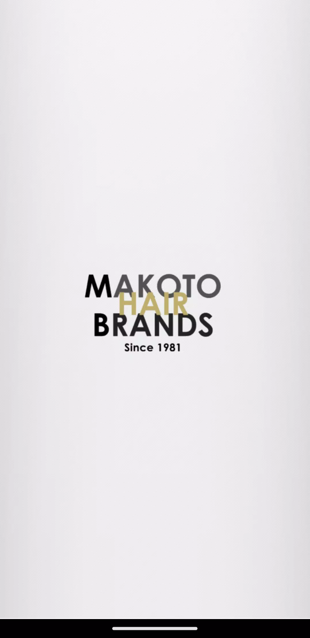 『MAKOTO HAIR BRANDS』公式アプリ Ekran Görüntüsü 0