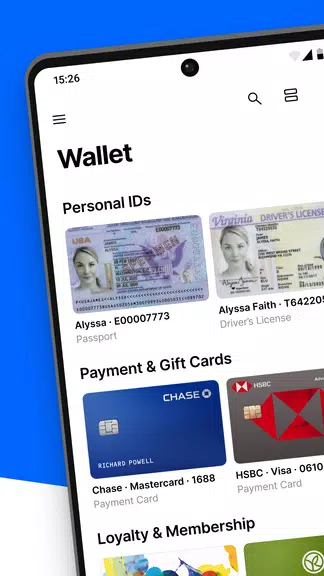 Folio: Digital Wallet App Captura de tela 0