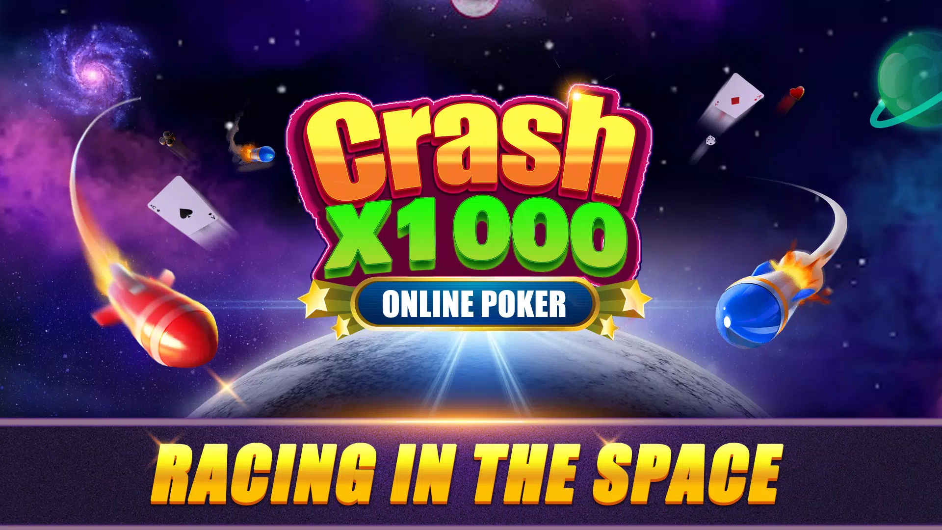 Crash x1000 - Online Poker應用截圖第1張