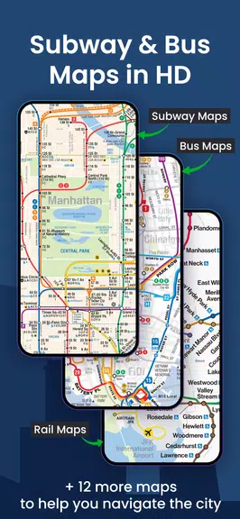 MyTransit NYC Subway & MTA Bus Zrzut ekranu 0