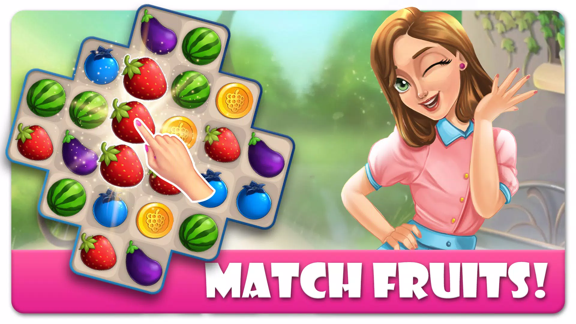 Anna's Garden: Match 3 Games スクリーンショット 0