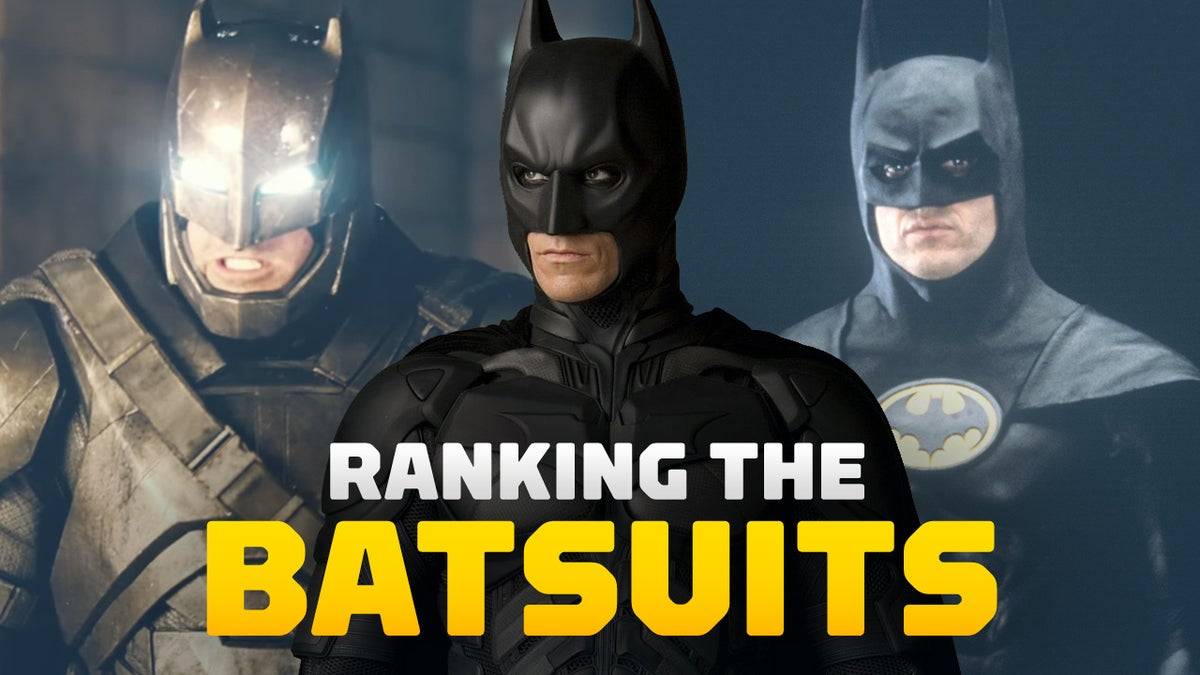 Batman: Rangschikken van de filmbatsuits