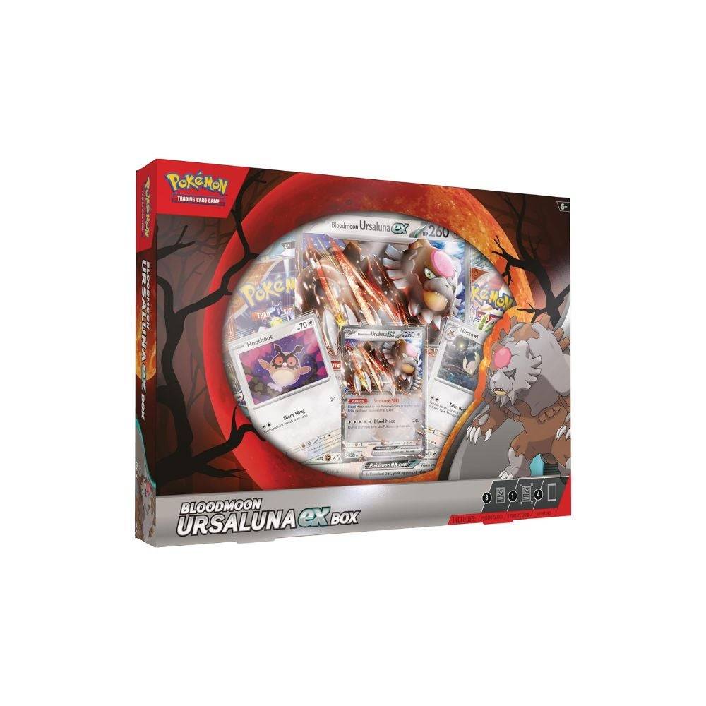 Pokémon TCG: Bloodmoon Ursaluna Ex caixa