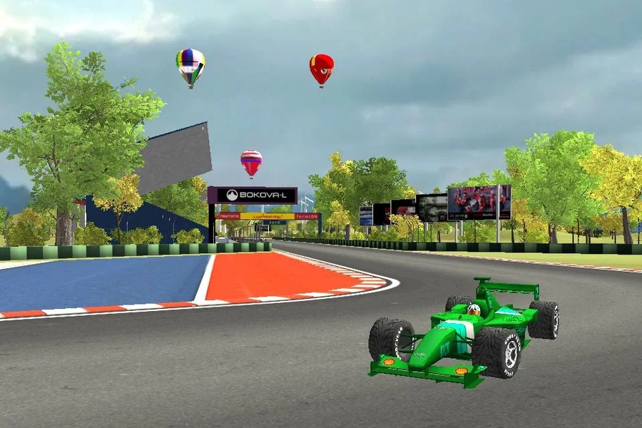 Real Fast Formula Racing 3D Captura de pantalla 1