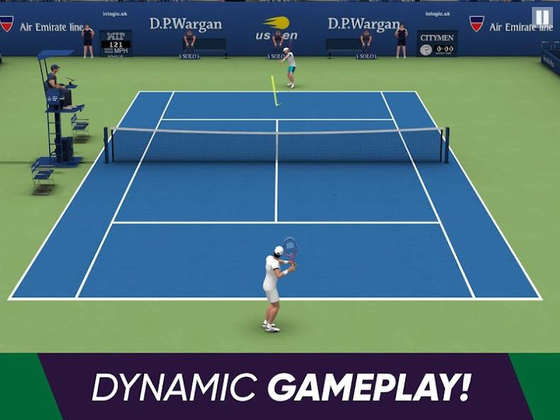 Tennis World Open 2023 - Sport Mod Zrzut ekranu 3