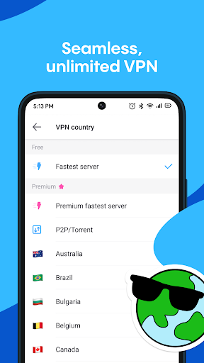 Aloha Private Browser - VPN Zrzut ekranu 1