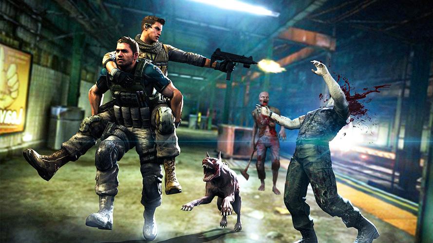 Zombies Shooter: Gun Games 3D Captura de pantalla 3