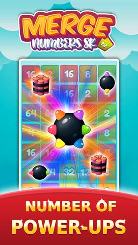 2048 Number Merge Games Puzzle Tangkapan skrin 3