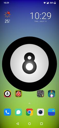 Magic 8 Ball Live Wallpaper 3D Capture d'écran 0