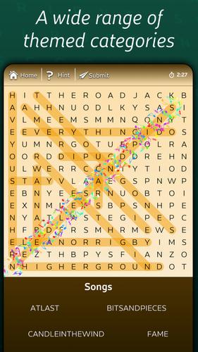 Astraware Wordsearch Schermafbeelding 1