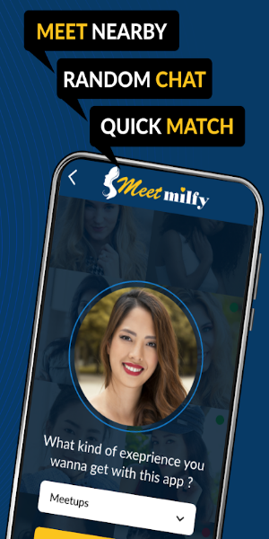 MeetMilfy - Real Women Meetups 스크린샷 1