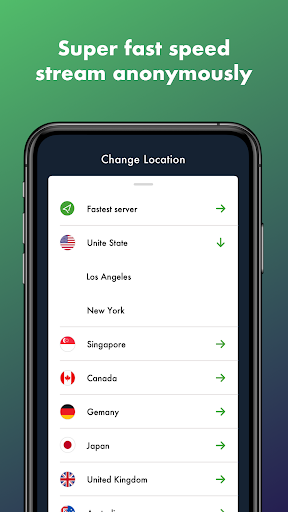 HyperNet Free VPN - Unlimited Captura de tela 3