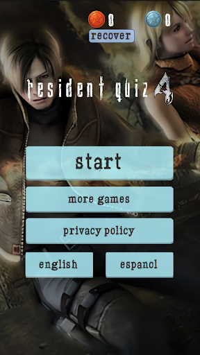 Resident Quiz Evil 4 Tangkapan skrin 1