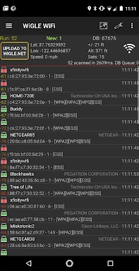 WiGLE WiFi Wardriving Tangkapan skrin 1