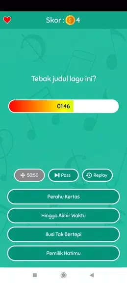 Game Tebak Lagu Ảnh chụp màn hình 3