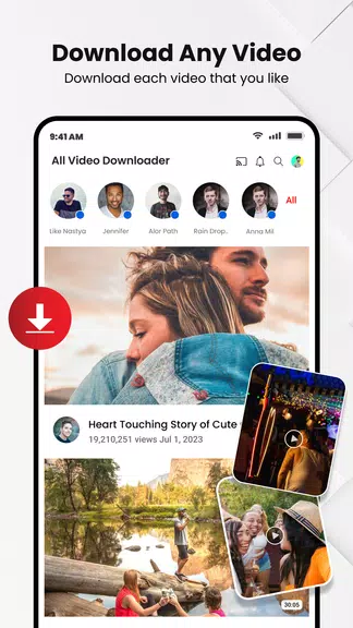 Video Downloader App - Mesh Capture d'écran 1