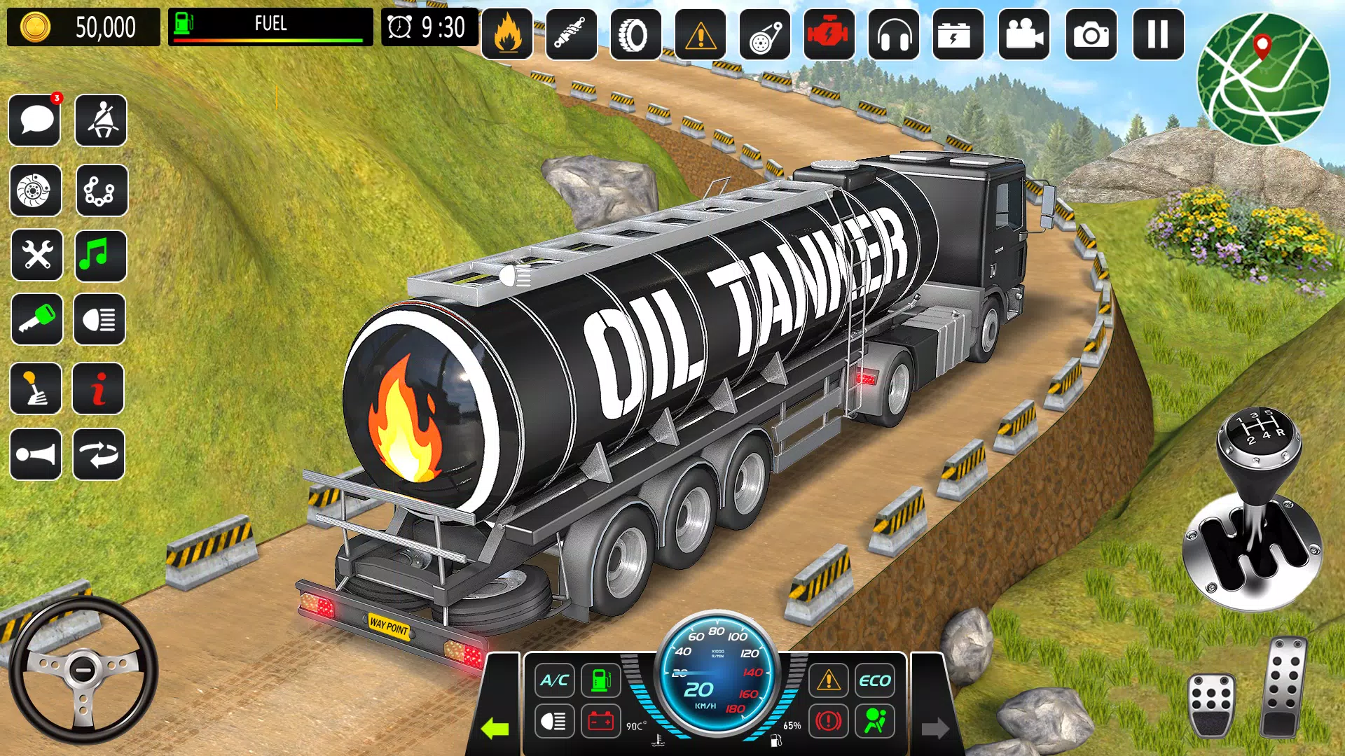 Mountain Truck Driving Games 스크린샷 0