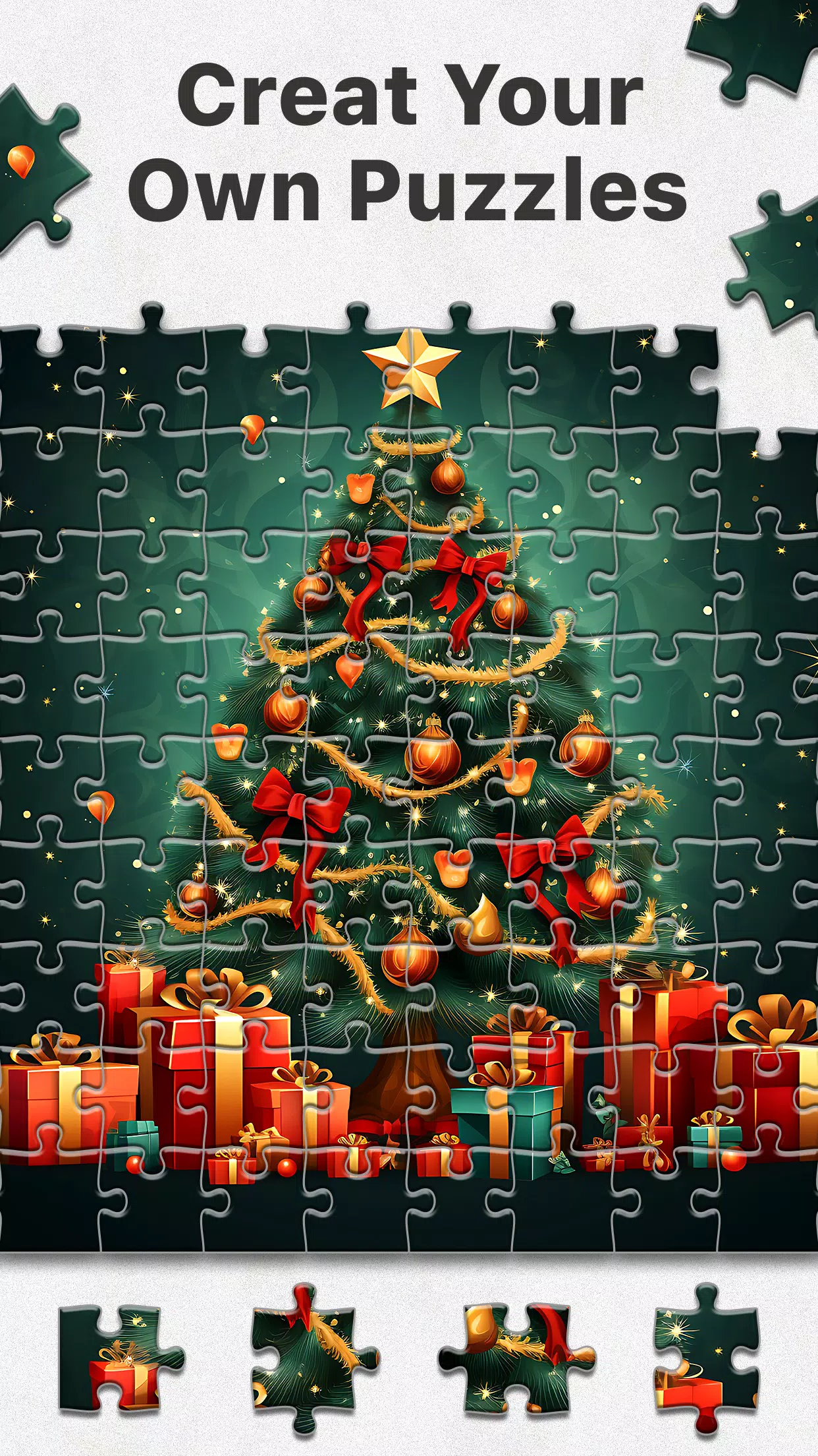 Christmas Jigsaw - Puzzle Game Tangkapan skrin 2