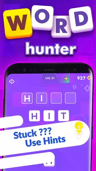 Word Hunter - Offline Word Puz স্ক্রিনশট 1