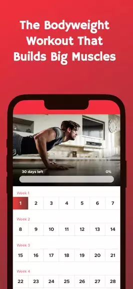 30 Day Push Up Challenge Capture d'écran 3