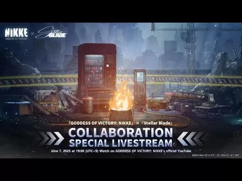 Nikke x Stellar Blade collaboration upcoming livestream announcement
