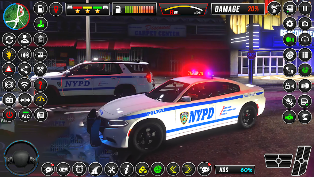 Police Car Chase: Car Games 3D ภาพหน้าจอ 1