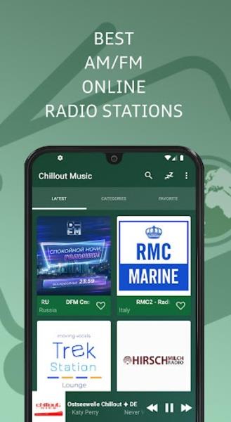 Chillout Music Radio Tangkapan skrin 0